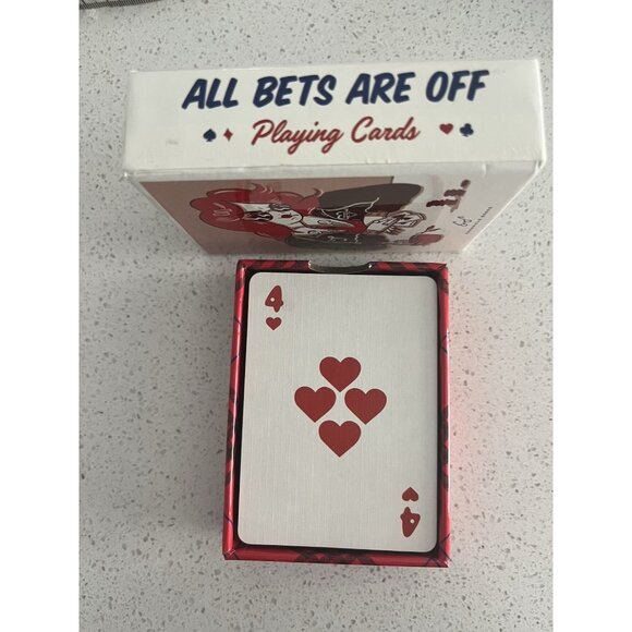 All Bets are Off Playing Cards by Tuesday Bassen New in Box Chronicle Books - Picture 3 of 6